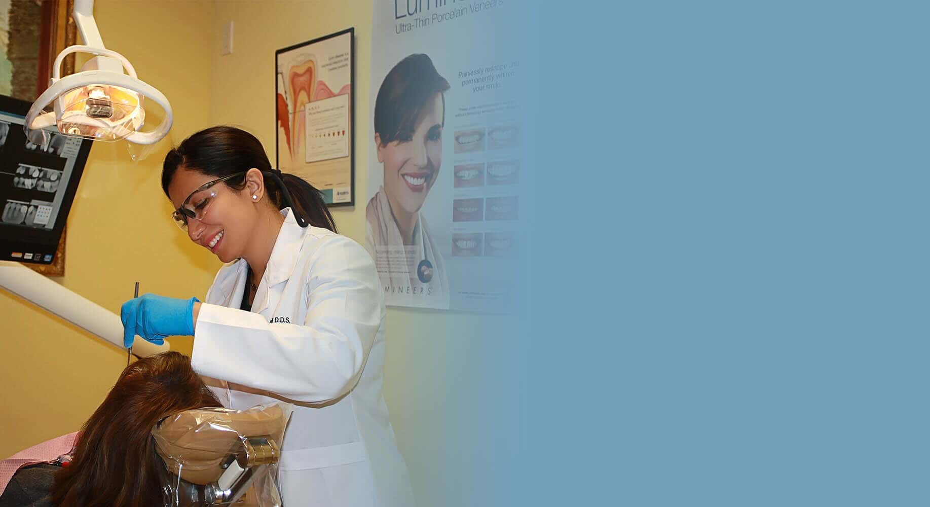 Dental Implants with Abutments and Crowns